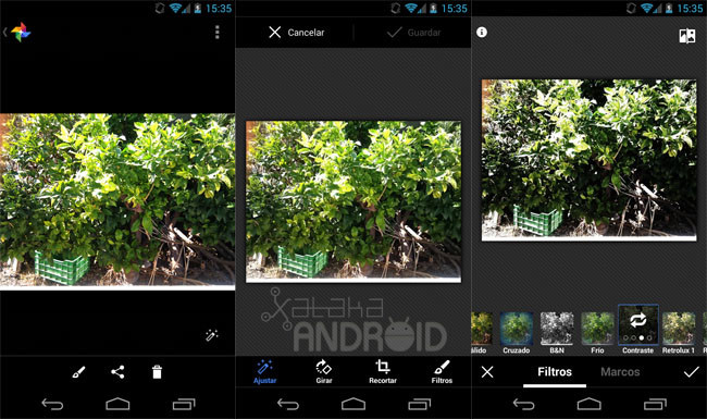 Google+ Fotos para Android, todo sobre la galería, copia de seguridad y ...