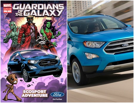Ford EcoSport será el vehículo oficial de “Guardianes de la Galaxia Vol.2”
