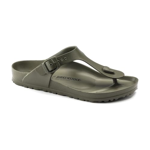 Birkenstock Gizeh Khaki, EVA, Flip Flops Unisex Adulto, Caqui, 37 EU