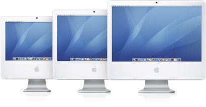 ¡Nuevo iMac de 24 pulgadas! ¡Toda la gama se pasa a Core 2 Duo!