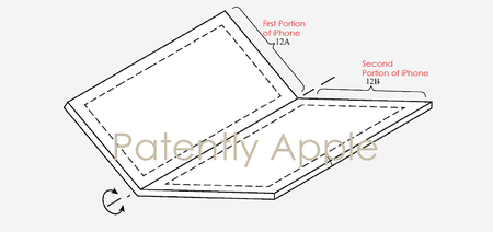 ¿Un iPhone plegable? Una patente lo contempla