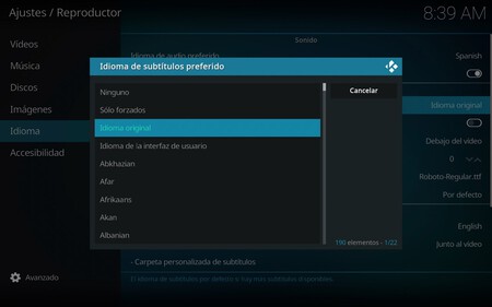 Kodi Subtitulos 9 Grande