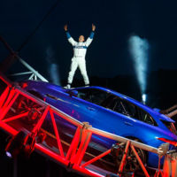 Vuelta de récord para el Jaguar F-Pace ¡en vertical!