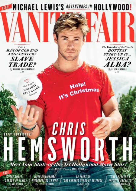 Chris Hemsworth, navidad y gatitos. El cielo era esto