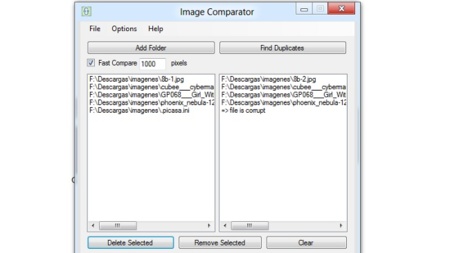 Image Comparator, una alternativa pequeña y rápida para encontrar imágenes duplicadas