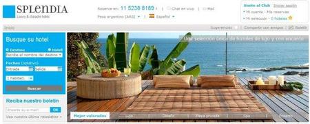 Splendia: buscador de hoteles de lujo