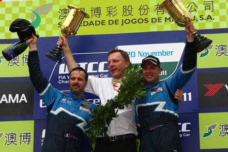 Yvan Muller, tricampeón del WTCC