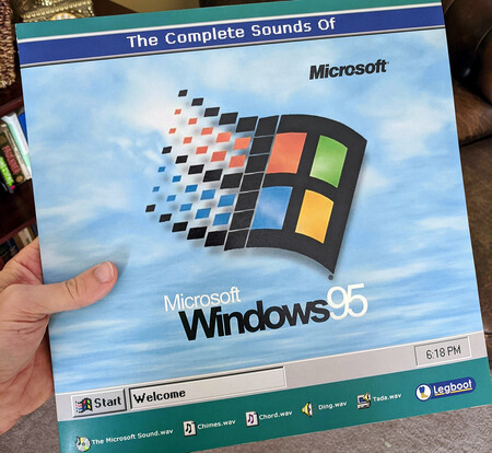 Alguien ha creado un vinilo con todos los sonidos de Windows 95: nostalgia nivel máximo