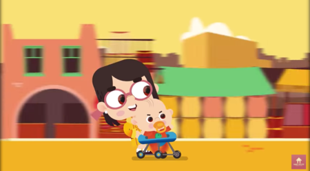 Los hijos que interrumpieron al profesor entrevistado por la BBC tienen su propia serie de dibujos animados