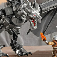 Skyrim no solo está en todas las consolas, también tiene su versión de juguete a mitad de precio 