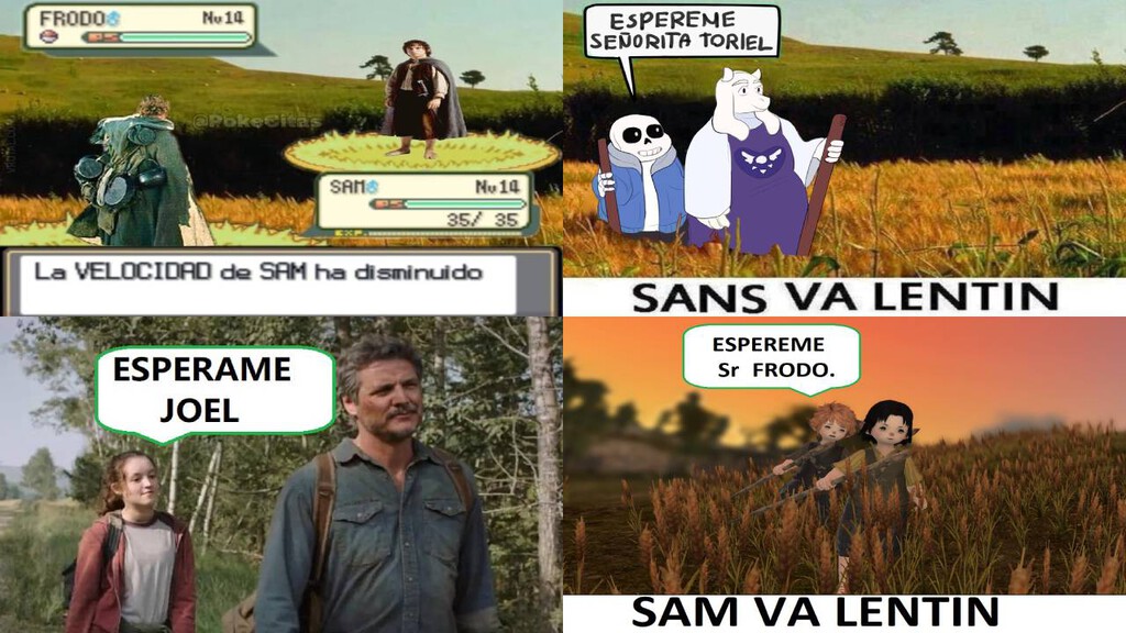 Los mejores memes de Sam Va Lentín basados en videojuegos Los mejores memes de Sam Va Lentín basados en videojuegos