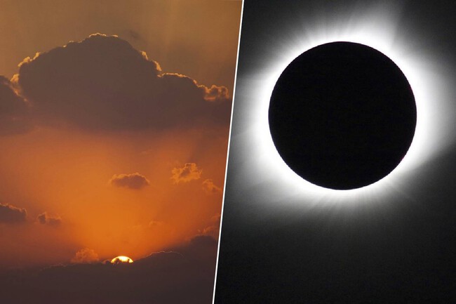 Nubes En El Eclispe