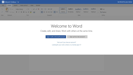 Microsoft Word Online para Windows 8.x / RT