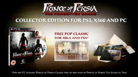 'Prince of Persia: Las Arenas Olvidadas', contenido de la edición coleccionista