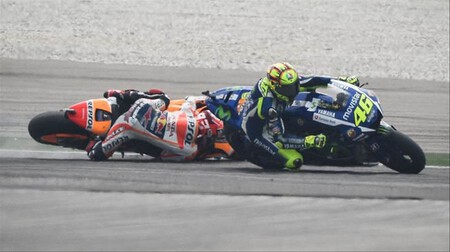Marquez Rossi Sepang Motogp 2015