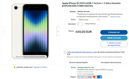 Iphone Se 2022 Oferta