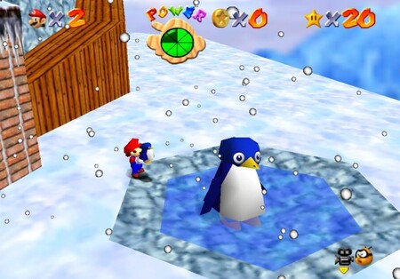 ¿Cómo obtengo Lil 'Penguin Lost Star de Cool, Cool Mountain? 2 Super Mario 64 World4 Star2 02