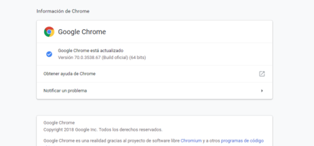 Google Chrome se actualiza a la versión 70 con PWA en Windows y compatibilidad con el códec AV1 
