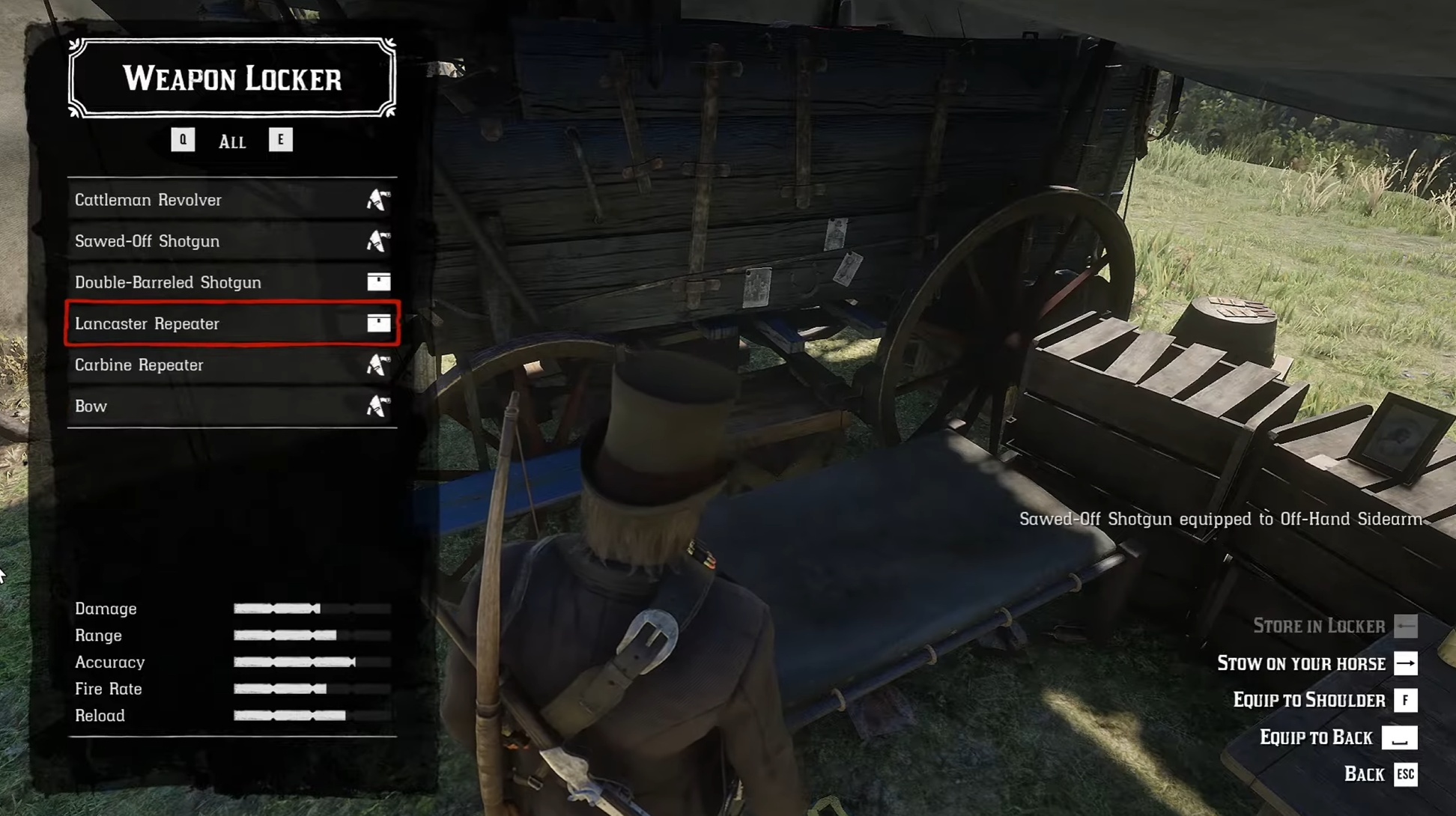 Armario De Armas Rdr 2