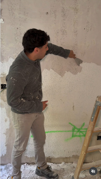 Cómo quitar le gotelé