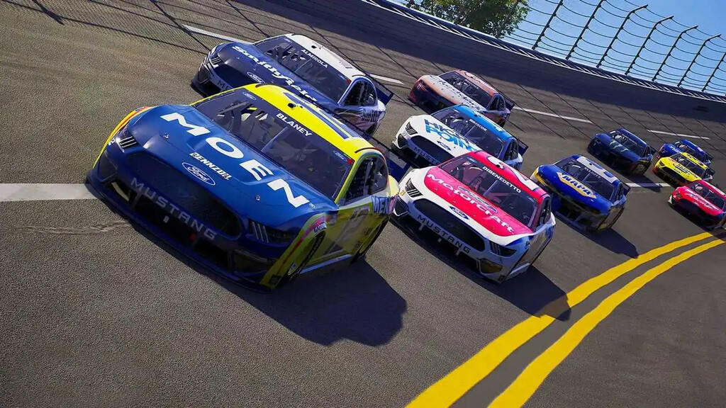 Había un truco del infierno en los juegos de NASCAR que era como utilizar un nitro infinito en Need for Speed Había un truco del infierno en los juegos de NASCAR que era como utilizar un nitro infinito en Need for Speed