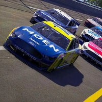 Había un truco del infierno en los juegos de NASCAR que era como utilizar un nitro infinito en Need for Speed 