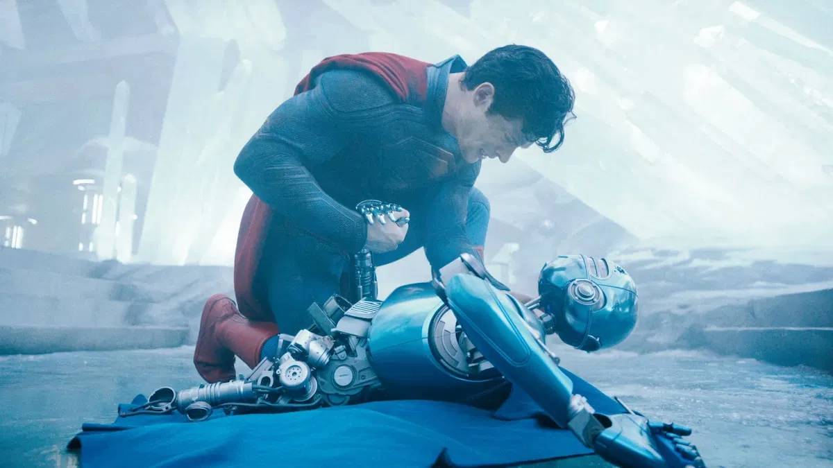 Una escena de 'Superman'