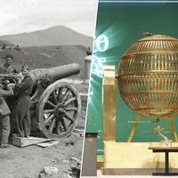 En 1938 España estaba dividida en dos. Así que se entregaron dos "Gordos" de Lotería de Navidad