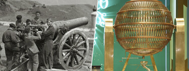 En 1938 España estaba dividida en dos. Así que se entregaron dos "Gordos" de Lotería de Navidad