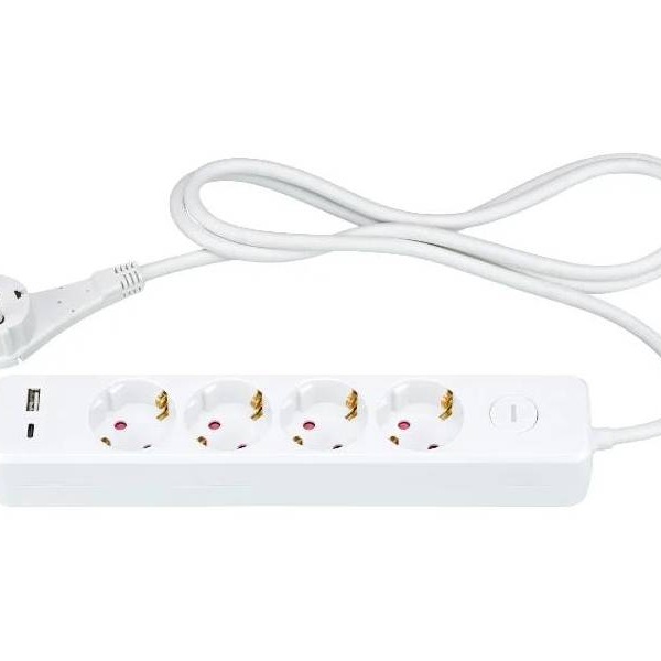 Regleta con puertos USB 