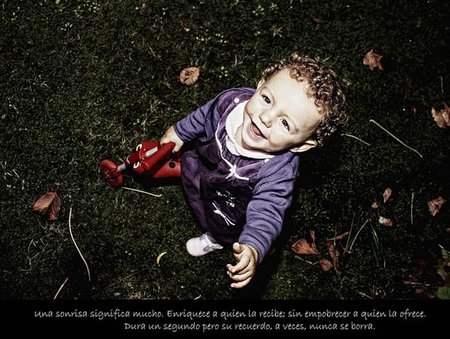 La foto de tu bebé: Iraia pintando sonrisas