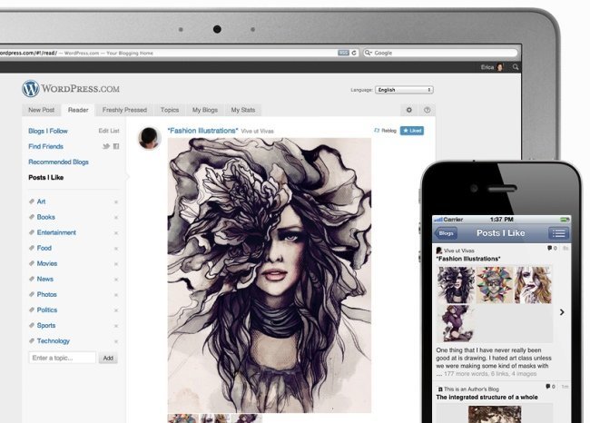 Wordpress.com botón Like
