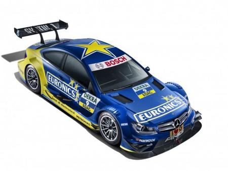 Mercedes-Benz nos enseña sus primeros colores para el DTM 2013
