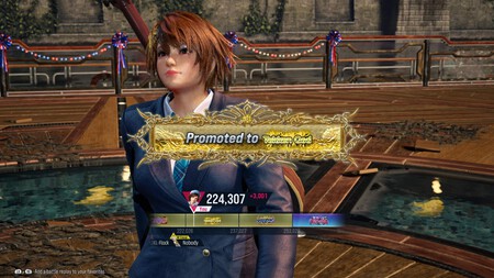 Jugadora Ciega Tekken Ranks