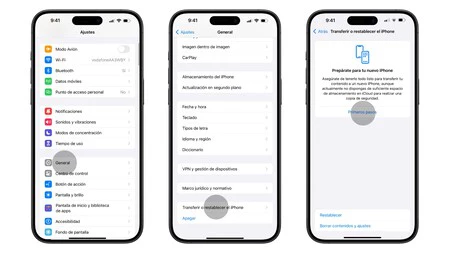 iPhoneをリセットする