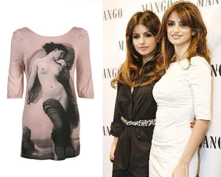 Penélope y Mónica Cruz diseñan una camiseta solidaria
