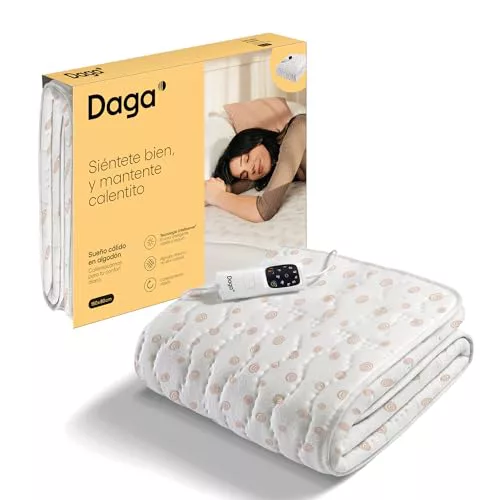 DAGA Calientacamas Sueño Cálido en Algodón, 