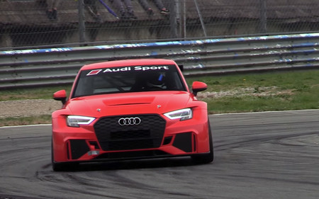 Así suena en Monza el Audi RS 3 LMS de carreras, menos potente que el de calle