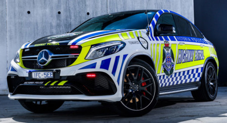 Mercedes Amg Gle 63 S Coupe Australia Police 0