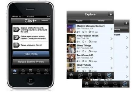 Clixtr, red social para compartir tus fotos a cada momento