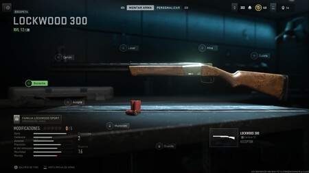 Warzone 2 Lockwood 300 Accesorios