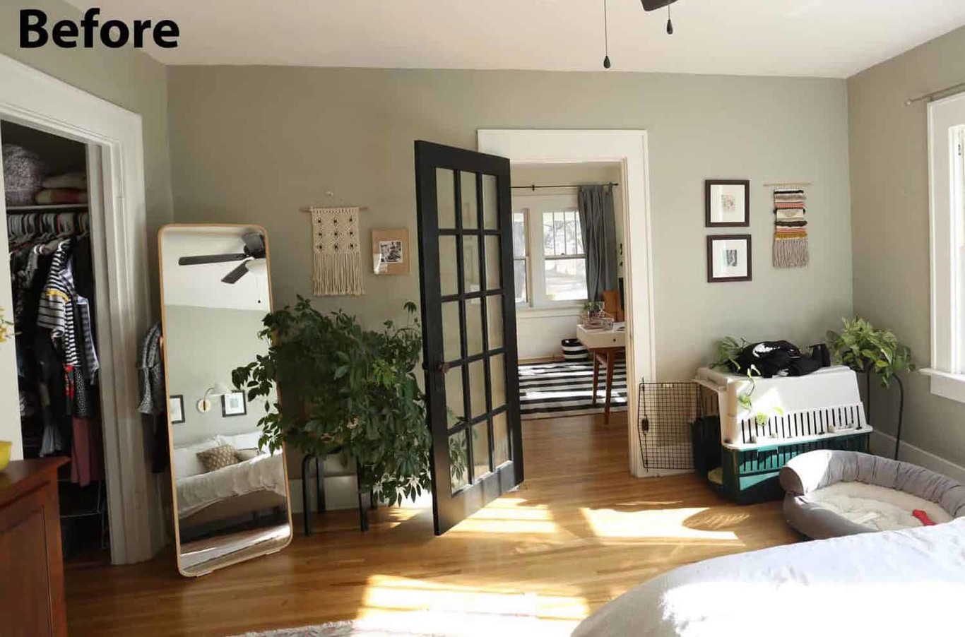 Antes y después: pintura, mobiliario, orden y textiles para un