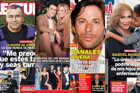 Jesulín y Campanario embarazados, Canales Rivera a punto de perder su dinerito y Jorge Javier Vázquez en su entrevista más familiar: estas son las portadas del martes 7 de diciembre