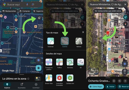 Maps Satelite Aparcar