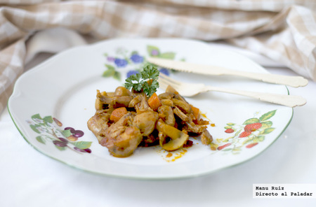 Receta de conejo a la cazadora