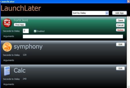 LaunchLater facilita la programación de tus aplicaciones en el inicio de Windows