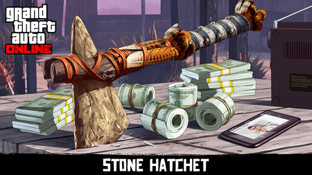 Ya puedes desbloquear el Hacha de Piedra de Red Dead Redemption 2 en GTA Online