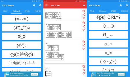 Cómo escribir en ASCII y enviar emojis en texto desde Android