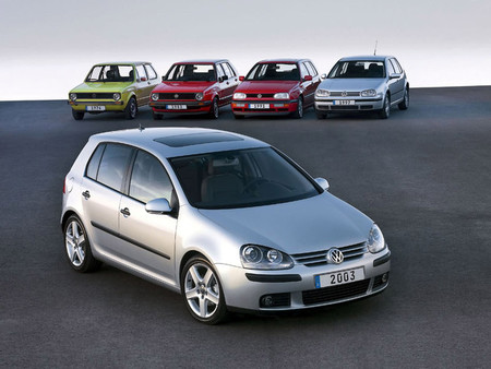 Volkswagen Golf I, VI y VI