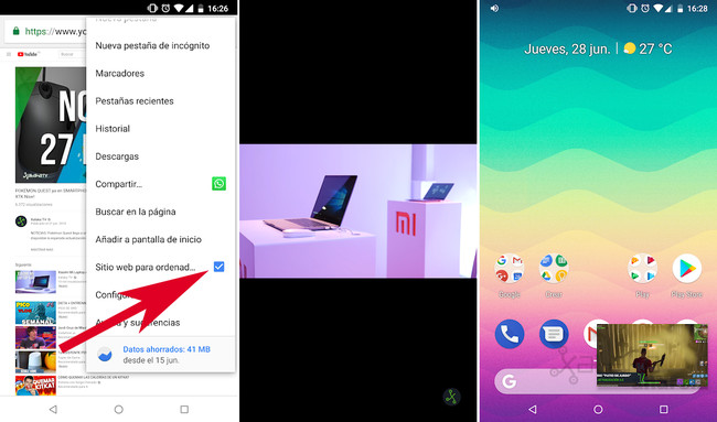 Probamos el modo PiP de YouTube sin pagar su suscripción Premium, te ...